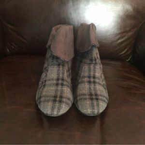 Gray Plaid Booty